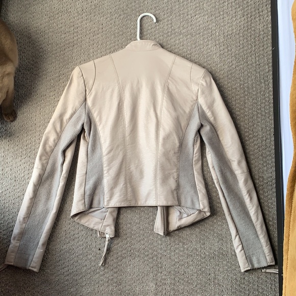 Free people real leather jacket size 0 - Picture 6 of 10